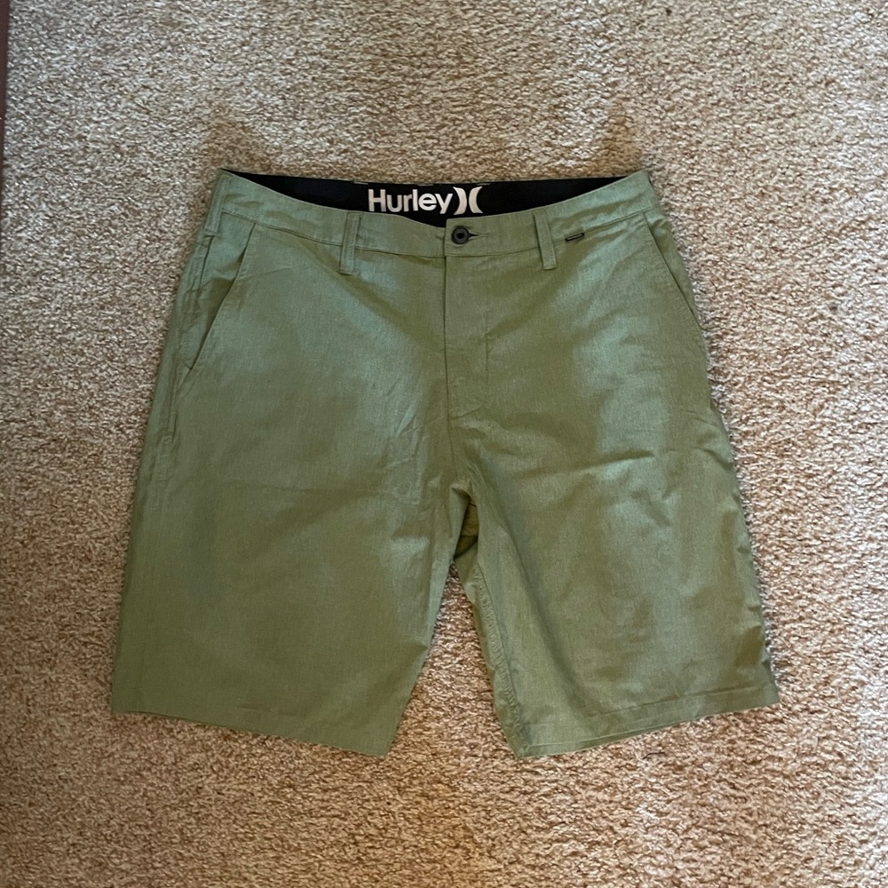 Hurley Men’s Green Size 34 Shorts
